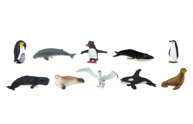 Zestaw Figurek w Tubie TOOB Safari Ltd. - Zwierzęta Antarktydy